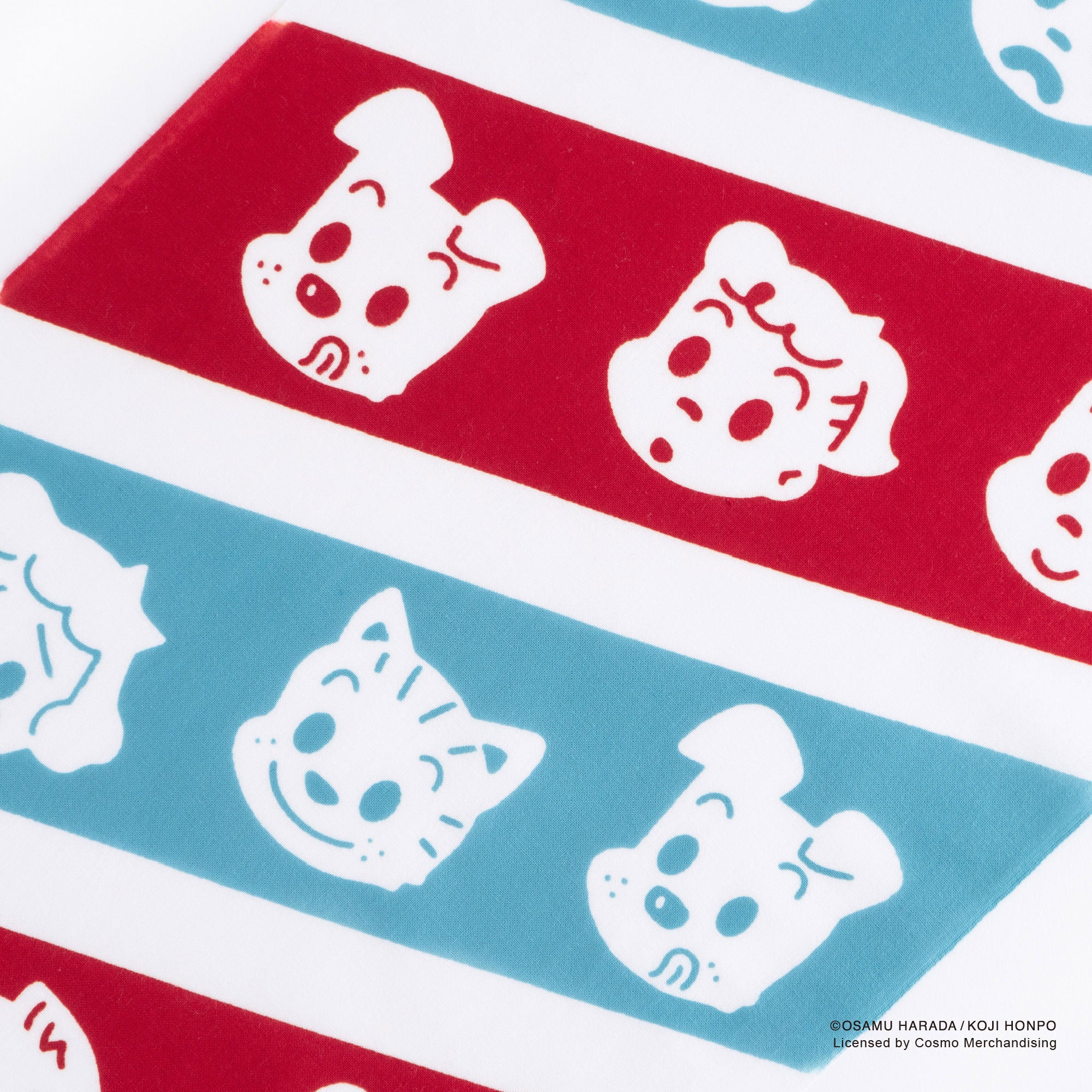 【お一人様3点まで】OSAMU GOODS てぬぐい フレンズ ボーダー