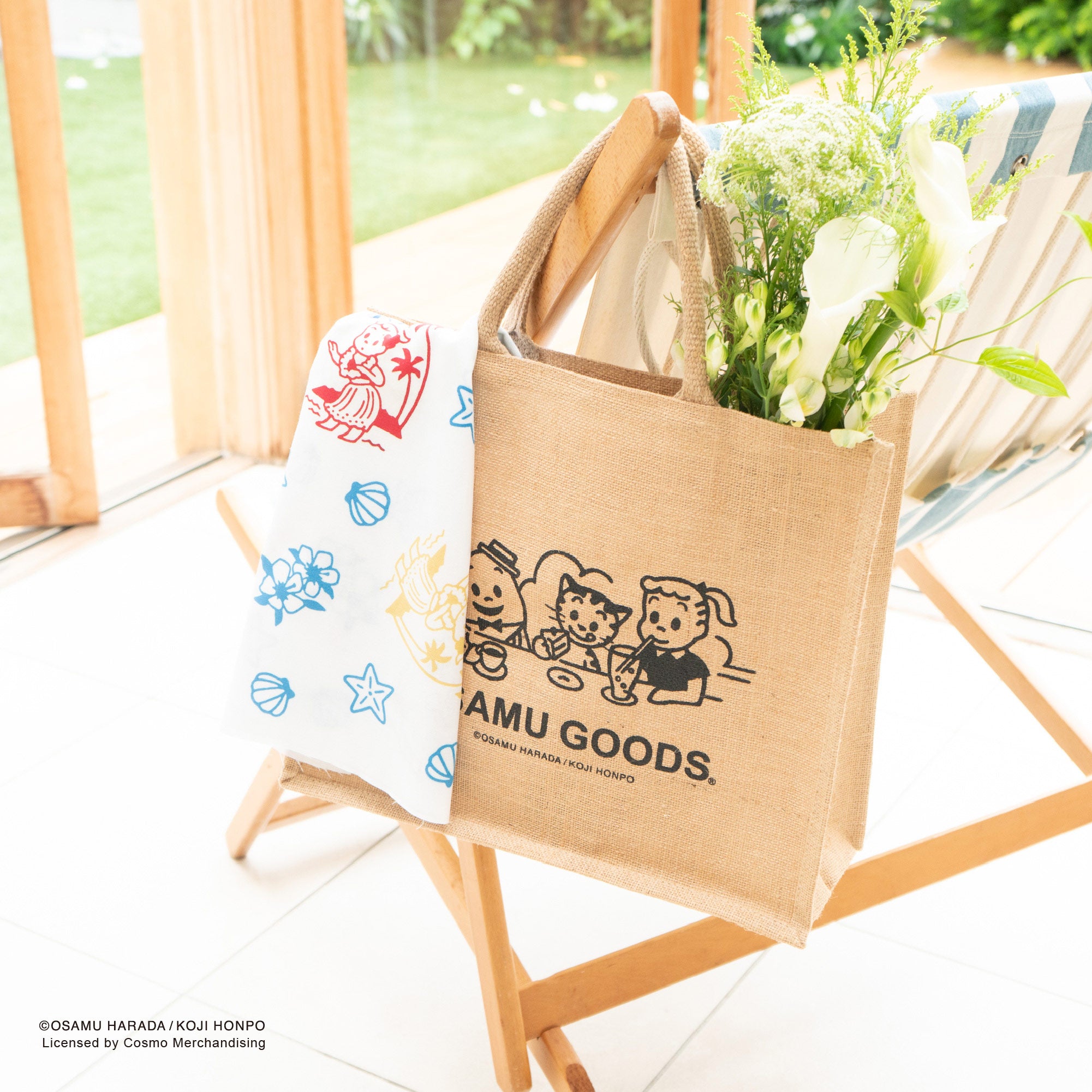 【お一人様3点まで】OSAMU GOODS てぬぐい フラダンス